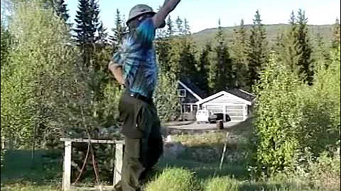 Flycasting Sven Kalmar.