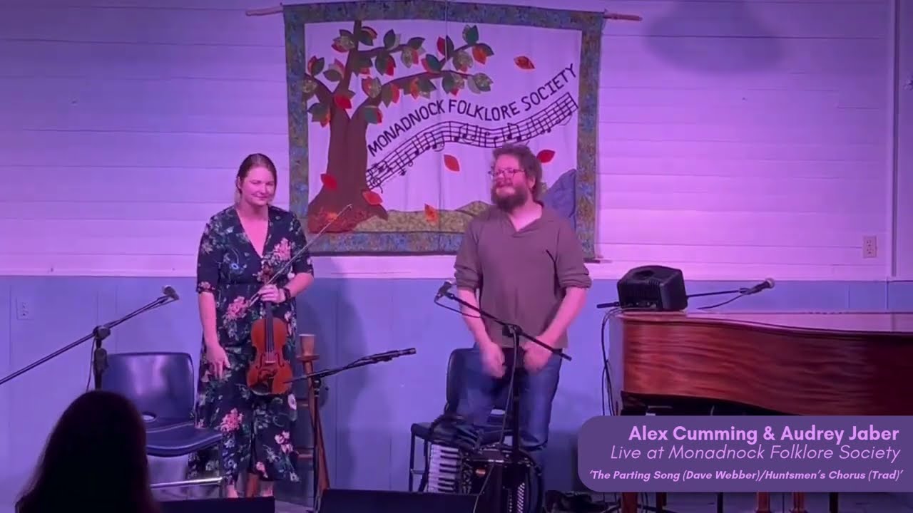 Alex Cumming & Audrey Jaber LIVE at Monadnock Folklore Society