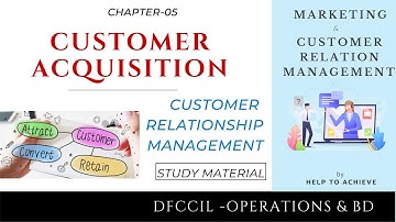 Customer Acquistion - Customer Relation Management - DFCCIL operation and bd