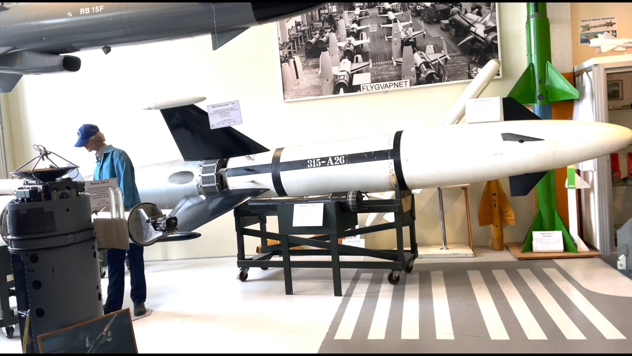 Arboga robotmuseum (Komplett rundtur) Arboga missile museum