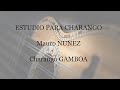 Estudio para charango - Mauro Nuñez (Played on a 72' Gamboa)