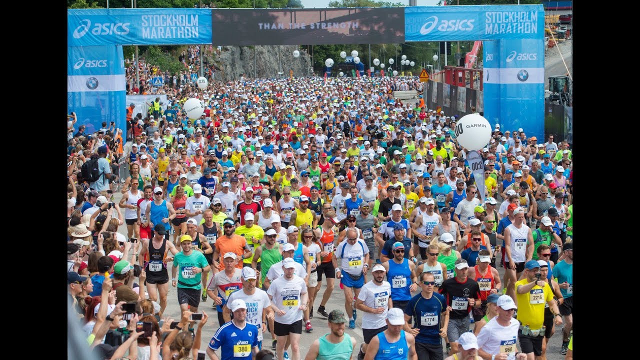 ASICS Stockholm Marathon 2 juni 2018 