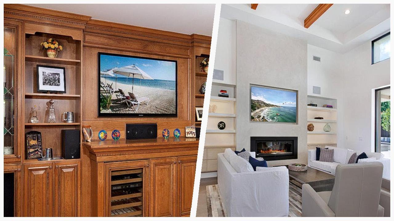 75 Living Room With A Bar And A Media Wall Design Ideas You'll Love 🔴