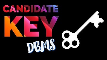How to find the candidate key - DBMS