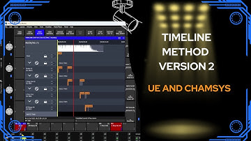 Version-2 Timeline Tutorial | How to match DMX Lights to Music using Unreal Engine and Chamsys ?