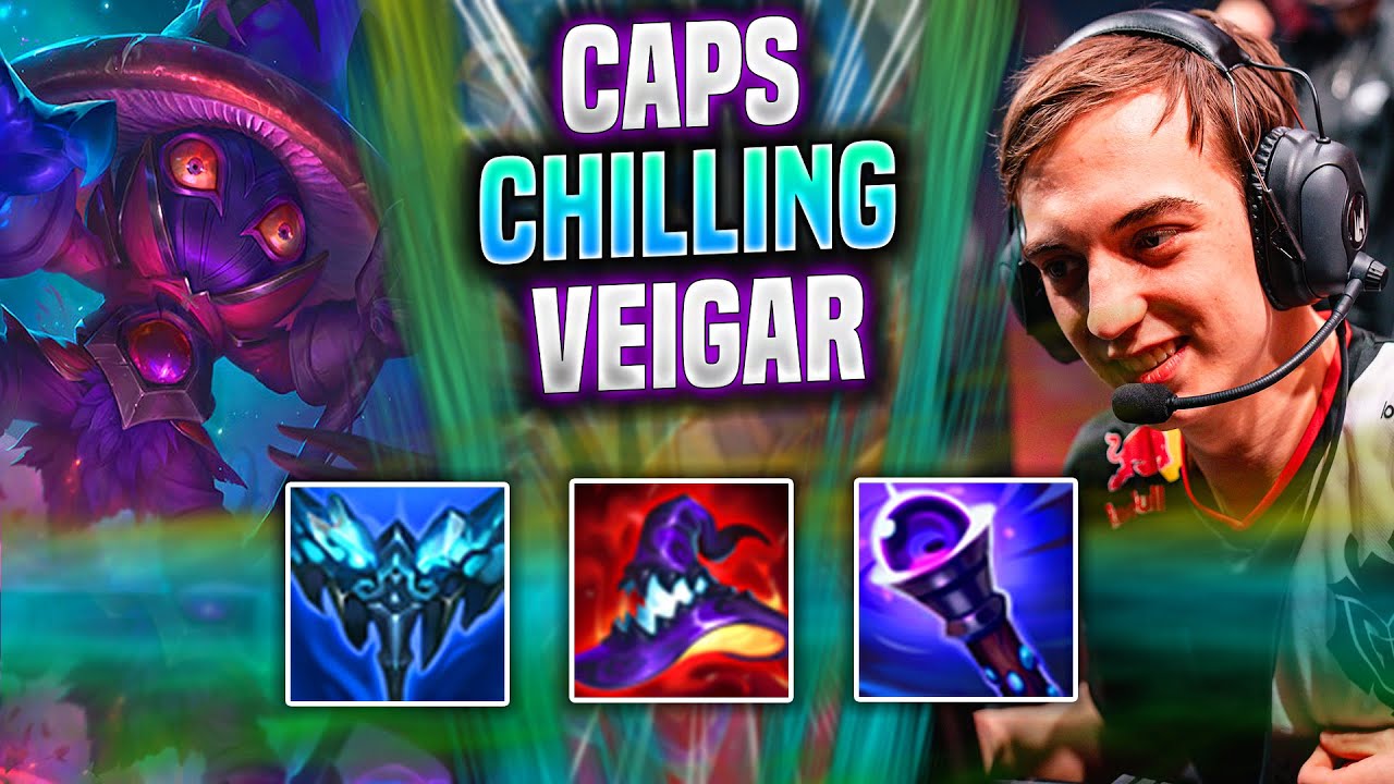 CAPS CHILLING WITH VEIGAR! - G2 Caps Plays Veigar Mid vs Karma! | Season 2022