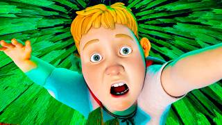Demon House Devours Children Scene | MONSTER HOUSE (2006) Movie CLIP 4K
