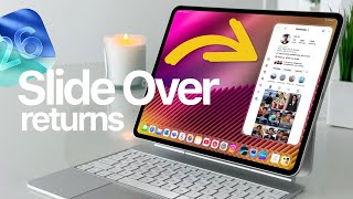 картинка: Многозадачность Slide Over возвращается с iPadOS 26.1 Beta 2!