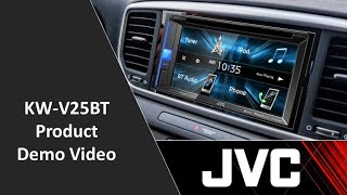 JVC KWV25BT DVD Multimedia Receiver Product Demo Video