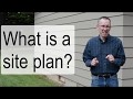 What is a site plan? (garage addition)