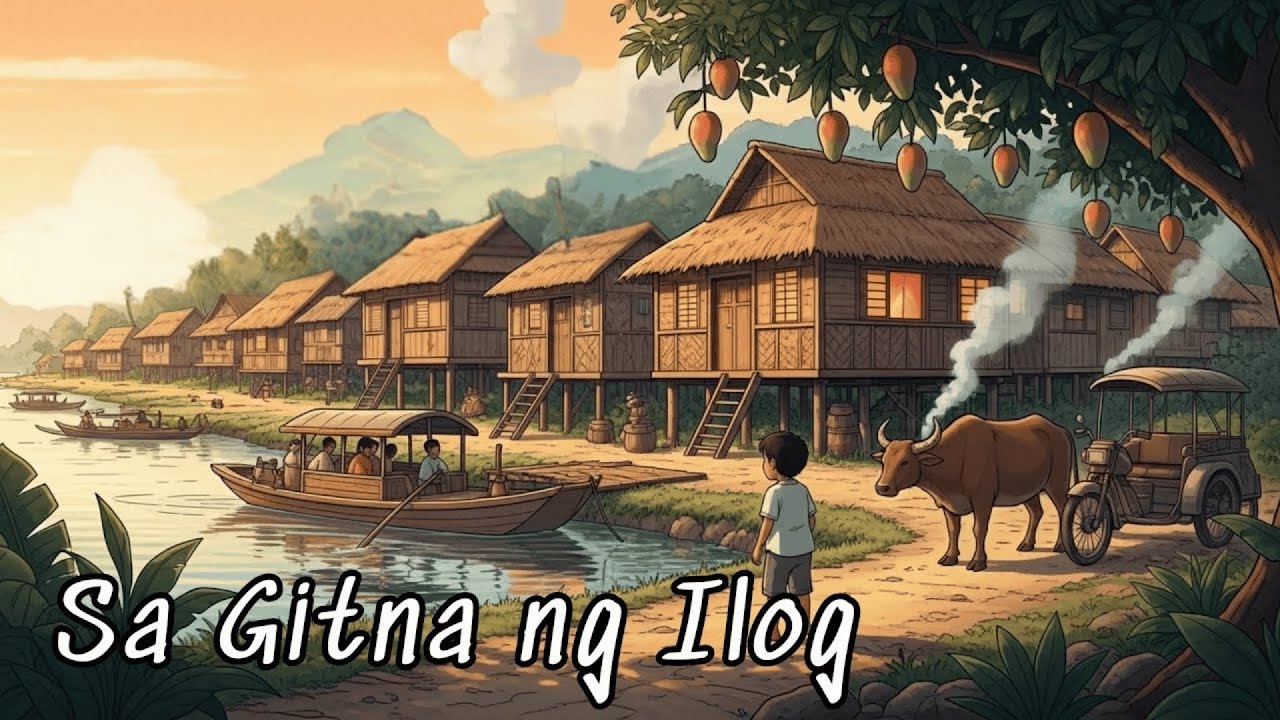 Sa Gitna ng Ilog | Tagalog Bedtime Stories for Sleep & Relaxation | Mga Kwentong Pampatulog.