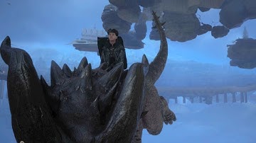 Stuck out of bounds while riding a Graphorn in Hogwarts Legacy