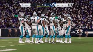 Madden 20 PS4 1998 Panthers vs 1998 Rams Week 12 Rematch