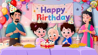 Happy Birthday Song हद बचच क जनमदन गत Toontv