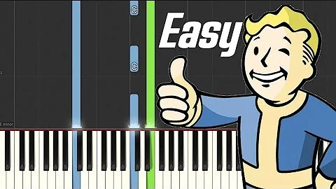 Fallout - Main Theme | Easy Piano Synthesia