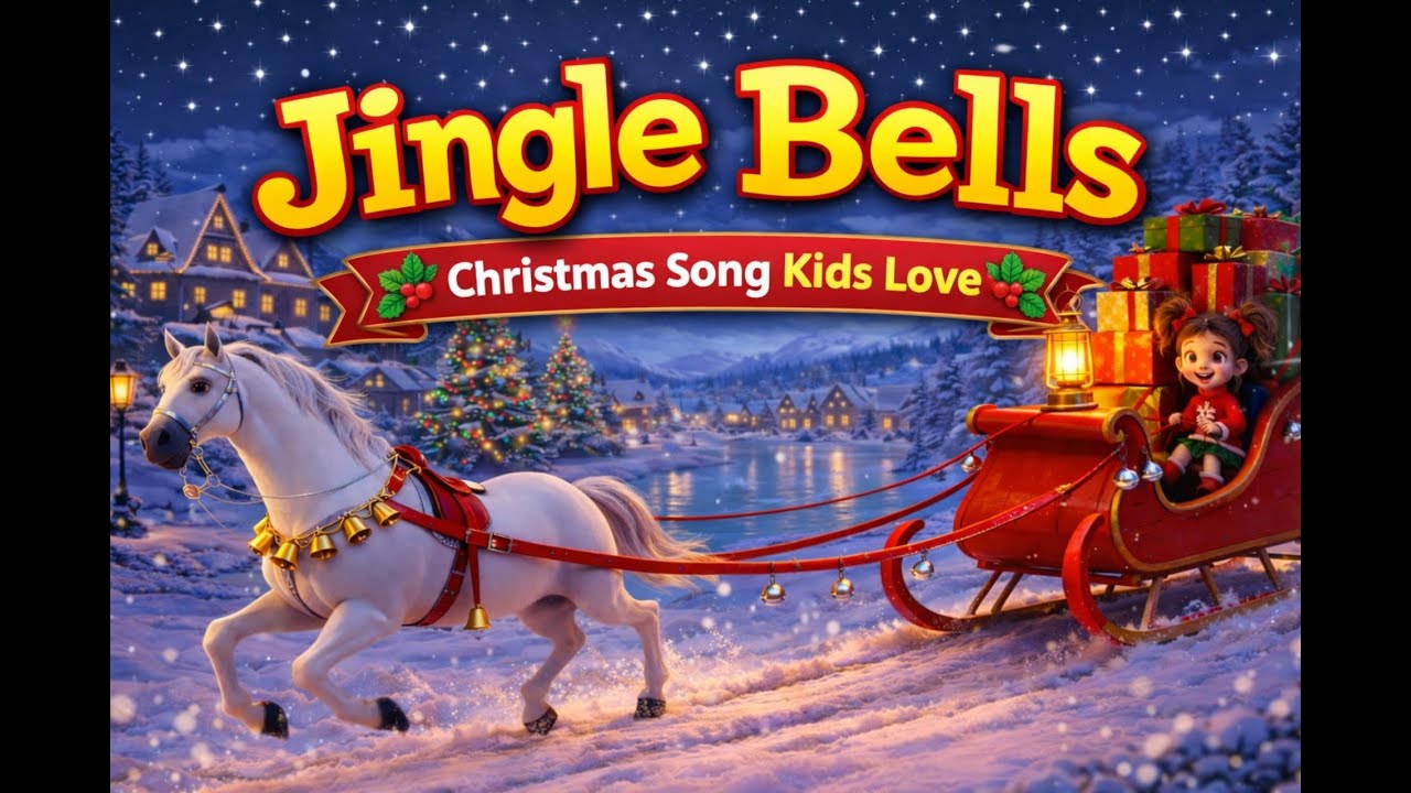 Jingle Bells 🎅 | Christmas Song Kids Love | Avalu Studios™