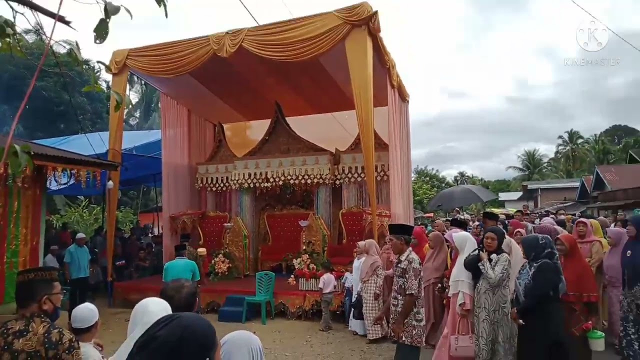 Penyambutan Pengantin Pria Mandailing