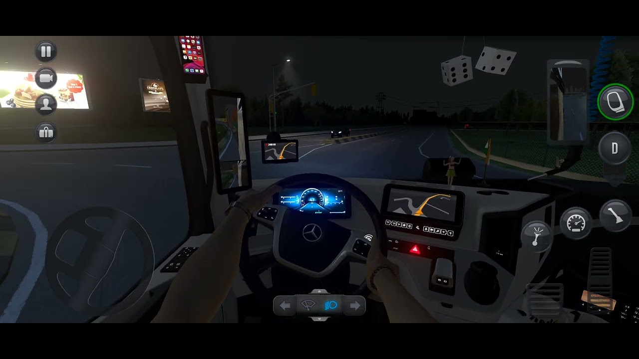 Day 1st as a Virtual Truck Driver 