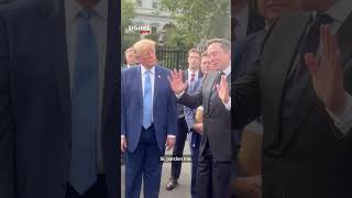Elon Musk Says “AI” Then Quickly Corrects Himself To “SI” With Trump | #News #Breakingnews