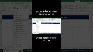 Excel básico #excel #aprendeexcel