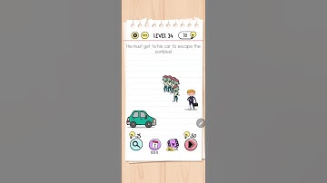 Brain Test Level 34 Solution & Walkthrough | Tricky Puzzles (Android & iOS Shorts)