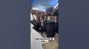 Thumbnail of Rabbi dancing with the bride 🥰