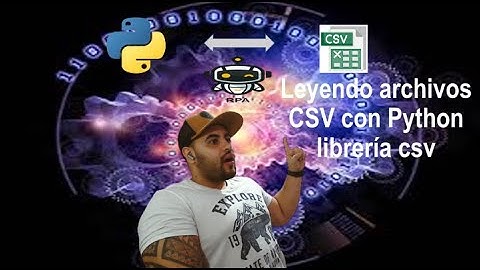 Lectura de archivos csv con python