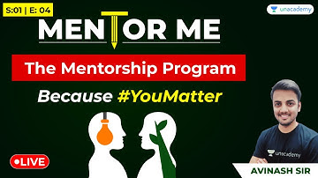Mentor Me | Mentorship Program for GATE/ESE Aspirants | Because #YouMatter | S:01, E:04