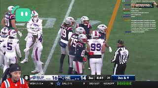 FlightReacts To Buffalo Bills vs. New England Patriots | 2024 Week 18 Game Highlights!