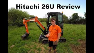 Hitachi 26U Mini Excavator Review