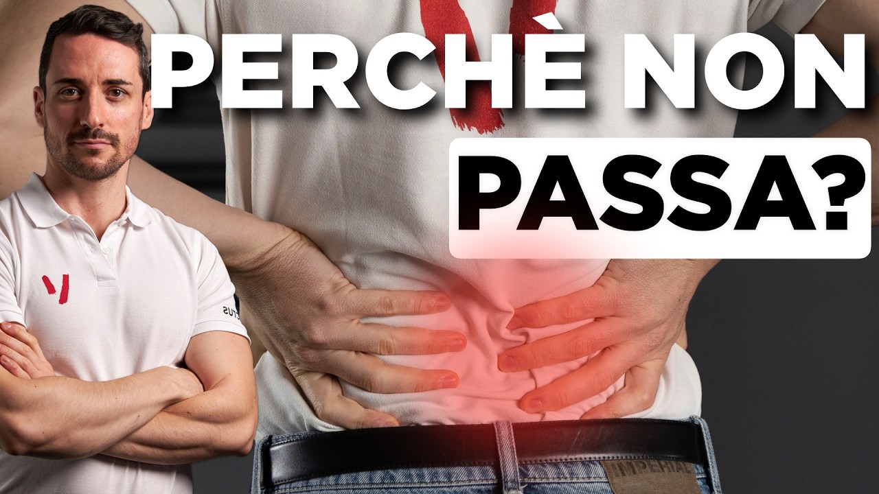 Perché non guarisci dal MAL DI SCHIENA - Non fare più questi 3 ERRORI