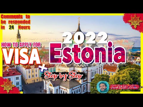 Estonia Visa 2022 | step by step | Europe Schengen Visa 2022 (Subtitled)