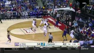 TCU vs Kansas | 2016-17 Big 12 Men's Basketball Highlights