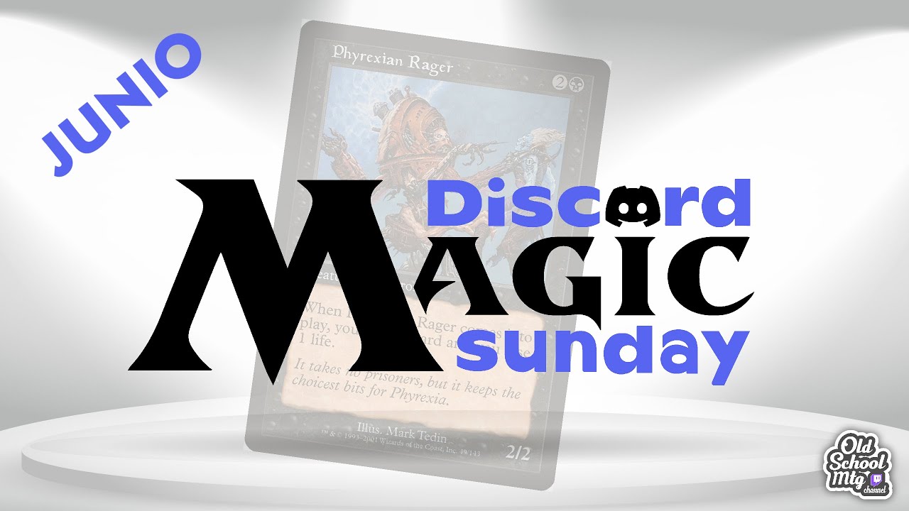 OLD SCHOOL MTG CHANNEL - DISCORD MAGIC SUNDAY - JUNIO EDITION - YouTube