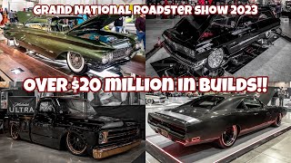 Whips By Wade : Over $20 Million in Builds at Grand National Roadster Show 2023 by Whips By Wade 1,250 views 1 year ago 44 minutes