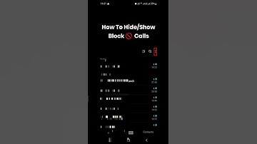 How To Hide Block Call Notification | Block Call Ko Hide Kaise Kare 🤔