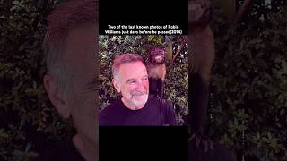 Two of the last known photos of Robin Williams just days before he passed(2014) #robinwilliams