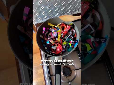 When You Spent All Your Money On Festival Wristbands Rave Festival Festival2023 Festivalseason