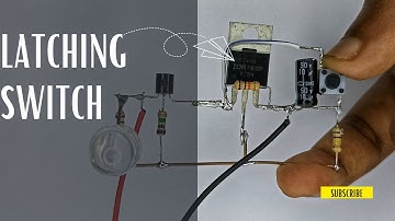 Single Push LATCHING circuit | IRFZ44N circuit MINI Project