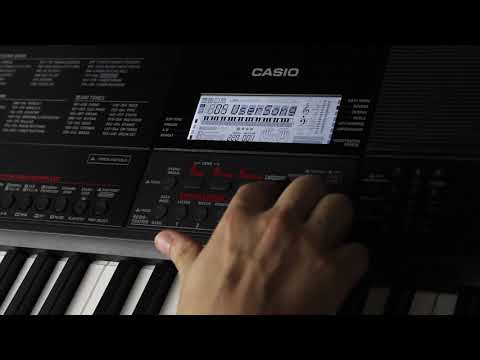 Casio CT X700 Song Mode Tutorial Part 1-1: Song Selection and Playback Controls