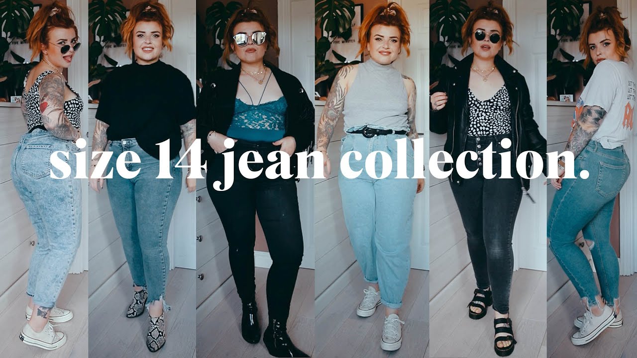 Entire Size 14 Jean Collection. 