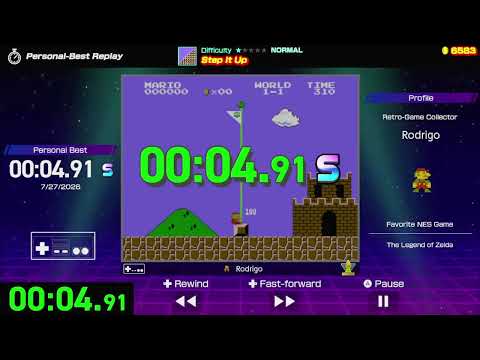 Switch - Nintendo World Championships [Super Mario Bros. - Step it Up - Time: 04.91]