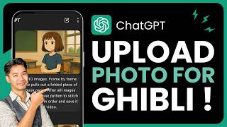 How to Upload Photo in ChatGPT for Ghibli screenshot 4