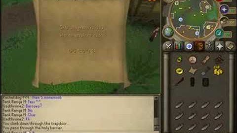 Runescape level 2 Clue Scroll