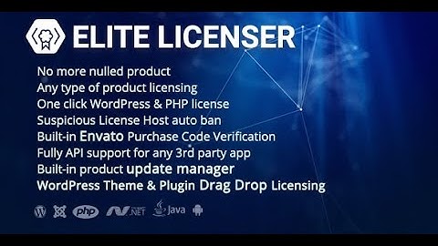 Elite Licenser Initial Setup