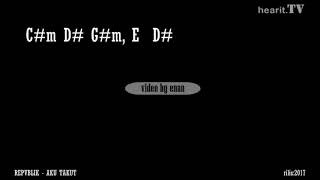 Repvblik - Aku Takut Chord dan Lirik