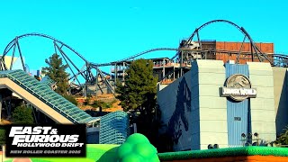 Fast & Furious Coaster Track Fully Installed & Complete! Universal Studios Hollywood