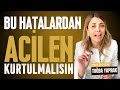 En Sık Yapılan BESLENME HATALARI | Nasıl Düzeltiriz? | Diyetisyen Tuğba YAPRAK