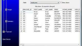 export dbf table data to sql file