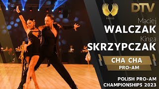 Download Lagu # Cha Cha | Maciej Walczak \u0026 Kinga Skrzypczak | Pro - Am Polish Championships | Polish Ball 2023 MP3